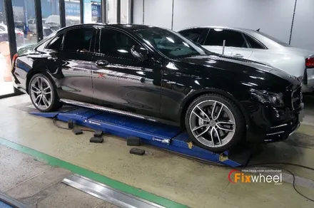 [벤츠 E53 AMG] 투톤 색상의 휠도색 ^^ / 하남시 풍산동