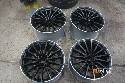 [벤츠 GT43 AMG] 투톤 휠도색 & GOLD 캘리퍼도색 / 하남시 풍산동