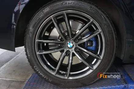 [BMW 530i] 고스트크롬 휠도색 ^^ / 하남시 풍산동