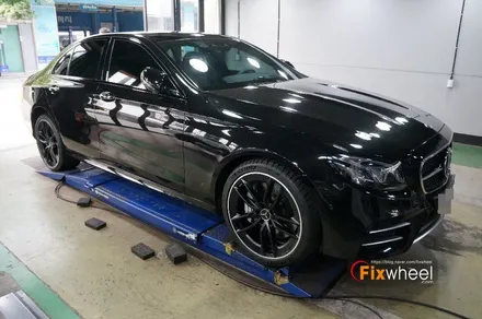 [벤츠 E53 AMG] 투톤 색상의 휠도색 ^^ / 하남시 풍산동