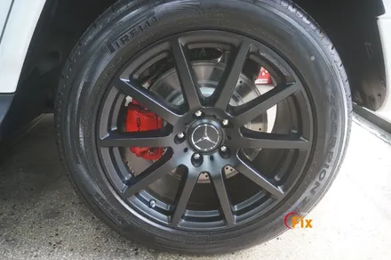 [벤츠 G63 AMG] MATT BLACK 색상의 휠도색!! / 하남시 풍산동