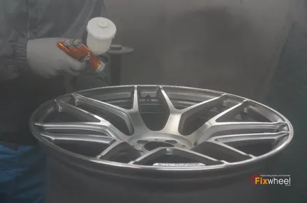[휠복원]벤츠 AMG GT43  21인치 버핑휠복원 / 하남시 풍산동