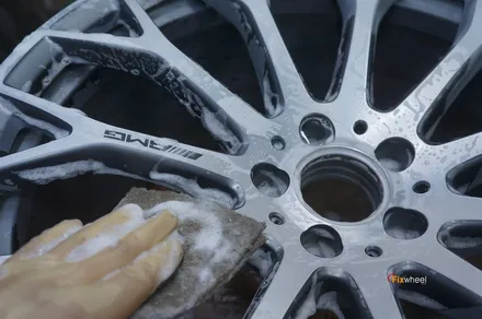 벤츠 R232 SL63 AMG 투톤 휠도색 / 하남시 풍산동