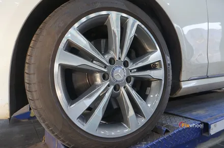 [휠복원] 벤츠 E300(W212) 다이아몬드 컷팅 휠복원 / 하남시 풍산동