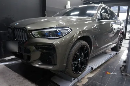 [휠도색]블랙유광 분체도장 BMW X6(G06) 21인치 휠도색 / 하남시 풍산동