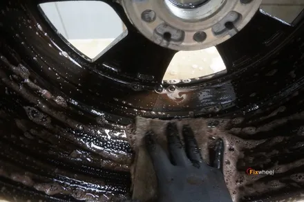[휠복원] 벤츠 w214 E200 휠복원 / 하남시 풍산동