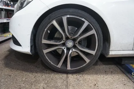 [BENZ E220] 다이아몬드커팅 & 휠복원 / 하남시 풍산동