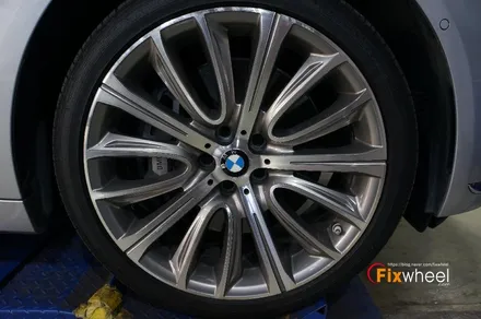 [BMW 750LI] 휠복원 & 다이아몬드커팅 / 하남시 풍산동
