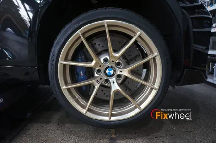 [BMW M2] 실버 색상으로 휠도색 ^^ / 하남시 풍산동
