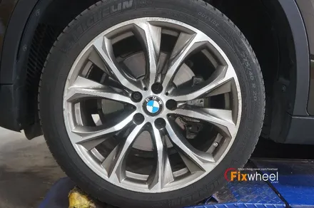[BMW X6] 휠수리 & 다이아몬드커팅 / 하남시 풍산동