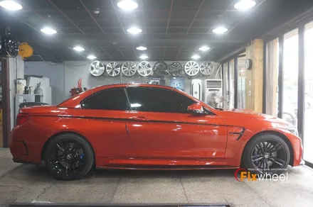 [BMW M4] 검정유광 휠도색~ / 하남시 풍산동