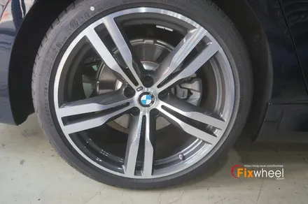 [BMW 730LD] 휠복원 & 다이아몬드커팅 !! / 하남시 풍산동