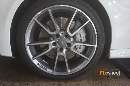 [벤츠 C43 AMG] 휠도색 & 캘리퍼도색 PART 1 / 하남시 풍산동