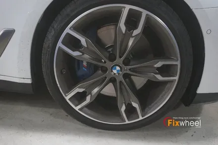 [BMW 550d] 휠복원 & 다이아몬드커팅 ! / 하남시 풍산동
