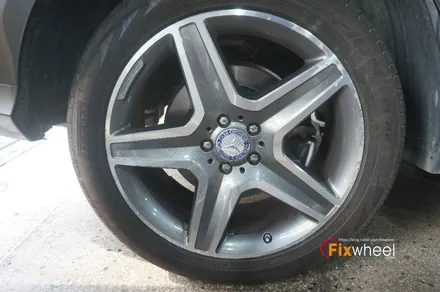 [휠수리]벤츠 GLE 350d & 다이아몬드커팅 / 하남시 풍산동