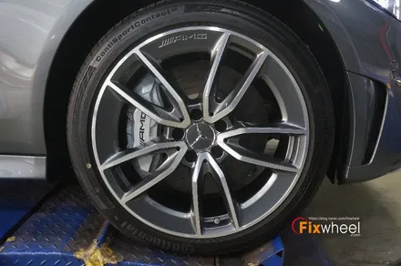 [벤츠 C43 AMG] 휠도색 & 캘리퍼도색 / 하남시 풍산동