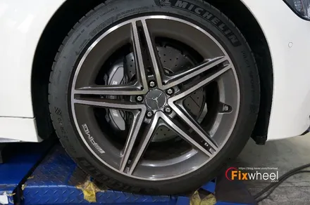 [벤츠 GT43 AMG] 골드 색상의 캘리퍼도색 ^^ / 하남시 풍산동