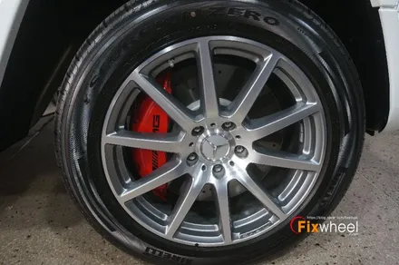 [벤츠 G63 AMG] MATT BLACK 색상의 휠도색!! / 하남시 풍산동