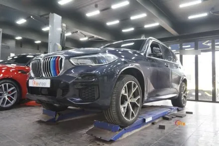 휠복원 BMW X5 21인치 다이아몬드컷팅 / 하남시 풍산동