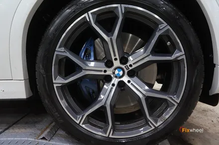 [휠복원]BMW X6 21인치 다이아몬드컷팅휠 휠복원 / 하남시 풍산동