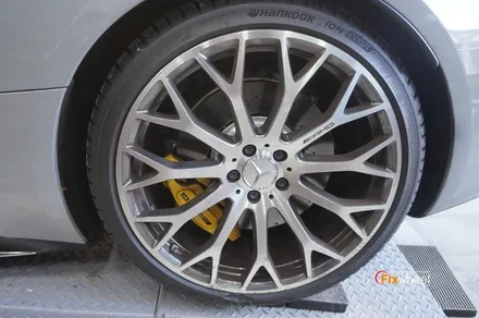 R232벤츠 SL63 AMG 휠복원 + AMG 로고 살리기 / 하남시 풍산동