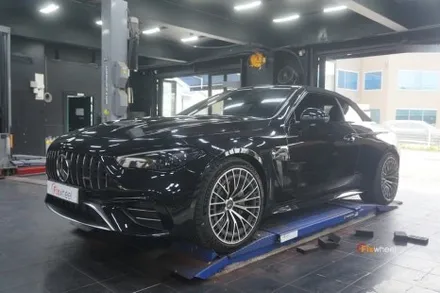 벤츠 CLE53AMG 투톤휠도색 및 캘리퍼도색 / 하남시 풍산동
