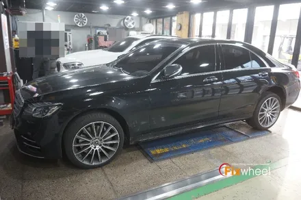 [벤츠 S350d] 휠복원 & 다이아몬드커팅 / 하남시 풍산동