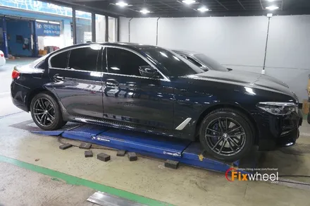 [BMW 530i] 고스트크롬 휠도색 ^^ / 하남시 풍산동