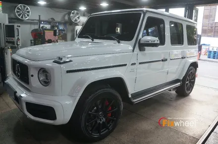 [벤츠 G63 AMG] MATT BLACK 색상의 휠도색!! / 하남시 풍산동