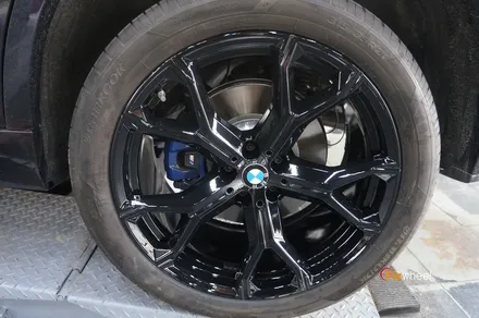 [휠도색]BMW X5 블랙유광 분체도장 휠도색 / 하남시 풍산동