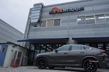 [휠도색]블랙유광 분체도장 BMW X6(G06) 21인치 휠도색 / 하남시 풍산동