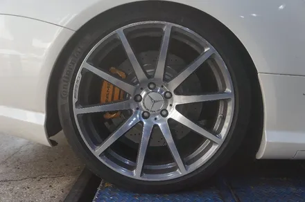 [벤츠 SL63 AMG] 골드컬러 캘리퍼도색~ / 하남시 풍산동