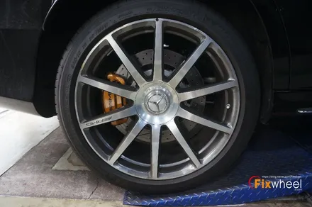 [벤츠 S63 AMG] 골드컬러 캘리퍼도색~ / 하남시 풍산동