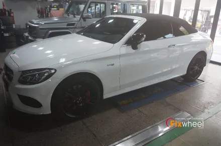 [벤츠 C43 AMG] 휠도색 & 캘리퍼도색 PART 2 / 하남시 풍산동