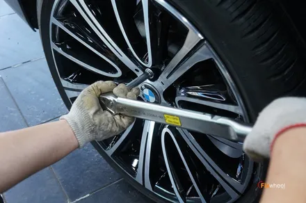 [휠수리][휠복원]BMW 740Ld 휠복원 / 하남시 풍산동