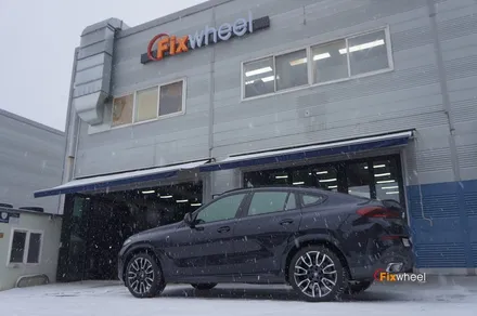 BMW X6(G06) 휠복원 & 다이아몬드컷팅 / 하남시 풍산동