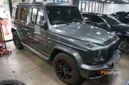 [G바겐 휠수리] G63 AMG 22인치 G바겐 투톤 휠수리 / 하남시 풍산동