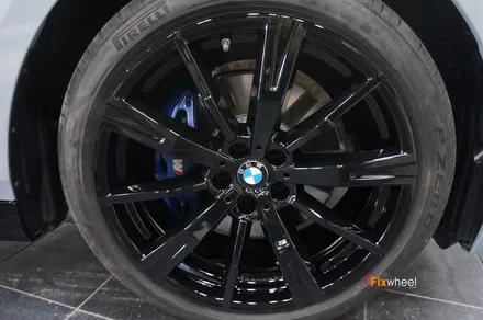 [휠도색] BMW G60 530i 블랙유광 휠도색 / 하남시 풍산동