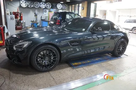 [벤츠 AMG GT] 크롬쉐도우 휠도색~ / 하남시 풍산동