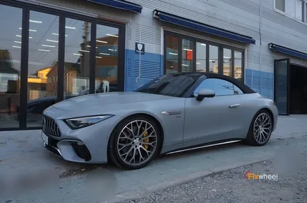 벤츠 SL63 휠복원, AMG 로고까지 그대로 / 하남시 풍산동