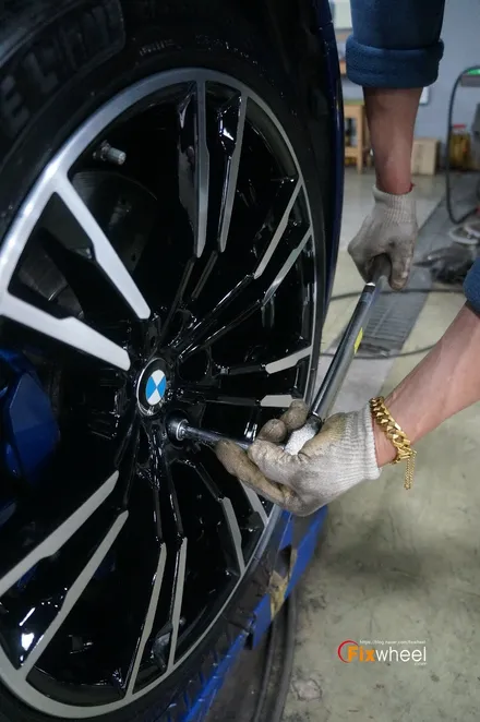 BMW M5(F90) 순정휠 휠복원 ! / 하남시 풍산동