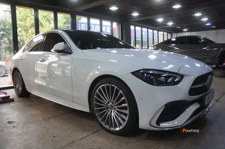 CLS 450 신형 마차휠 휠복원 / 하남시 풍산동