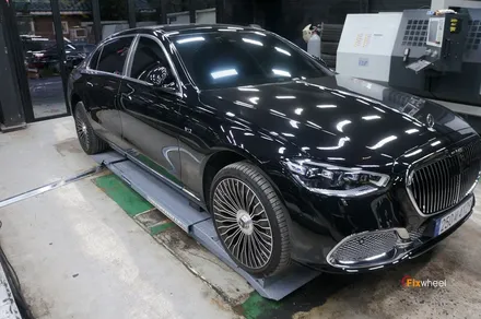 [휠복원] 벤츠 마이바흐 S680버핑 휠복원 / 하남시 풍산동