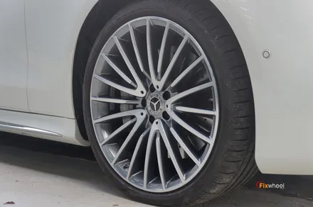 벤츠 W223 S580 21인치 신마차휠 휠복원 / 하남시 풍산동