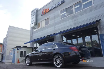 휠복원 W222 벤츠 마이바흐 S650 버핑휠 휠복원(휠만 마이바흐) / 하남시 풍산동