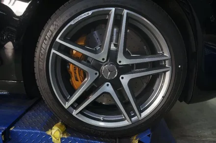 [벤츠 S63 AMG] 골드컬러 캘리퍼도색~ / 하남시 풍산동