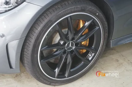 [벤츠 C43 AMG] 휠도색 & 캘리퍼도색 / 하남시 풍산동