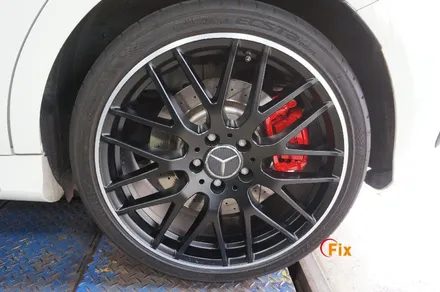 [벤츠 A45 AMG] 휠도색 & 캘리퍼도색 / 하남시 풍산동