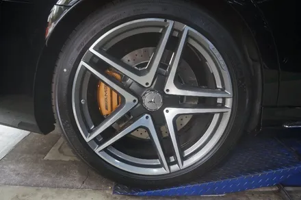 [벤츠 S63 AMG] 골드컬러 캘리퍼도색~ / 하남시 풍산동