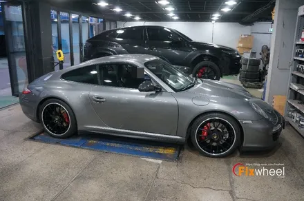 포르쉐911(997mk2)GTS 휠복원&휠수리 / 하남시 풍산동